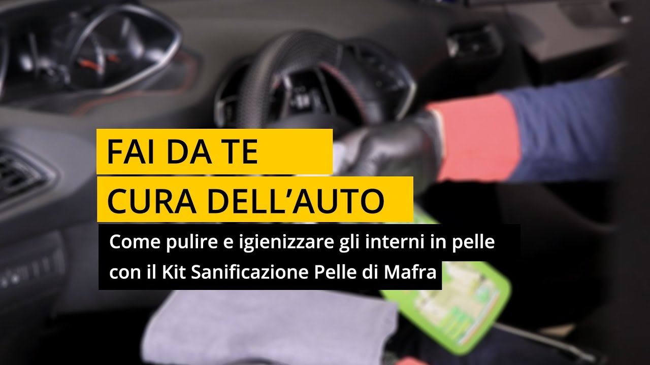 Kit Completo Pulizia Interni Auto abitacolo pulito con Mafra Shop